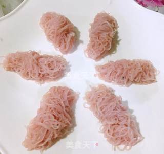 胭脂粉丝扣的做法步骤：8