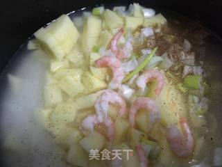 土豆焖饭的做法步骤：7