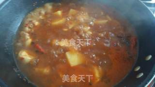 家常大盘鸡的做法步骤：11