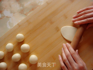 中式点心海棠酥（非油炸版）的做法步骤：12