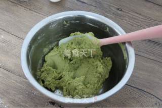 软香抹茶蔓越莓饼干的做法步骤：5