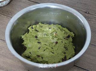 软香抹茶蔓越莓饼干的做法步骤：7