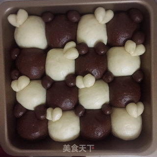小熊兔子挤挤小面包的做法步骤：5