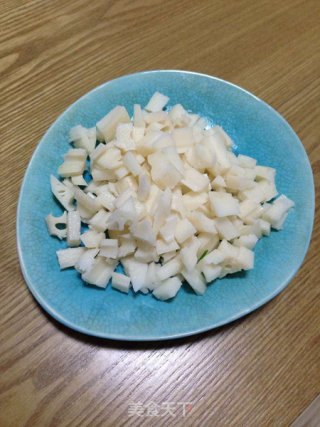 鸡肉鲜藕丁的做法步骤：4
