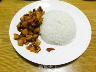 鸡肉鲜藕丁的做法步骤：6