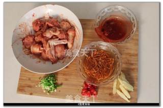 玫瑰腐乳蒸仔鸡，吃界文艺小清新的做法步骤：2