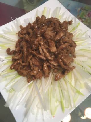 京酱肉丝的做法步骤：8