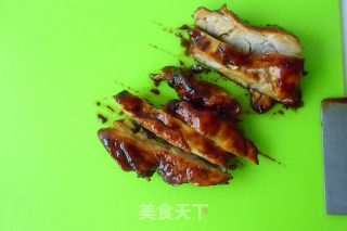 照烧鸡腿堡的做法步骤：10