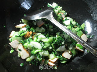 香干炒手捏菜的做法步骤：10