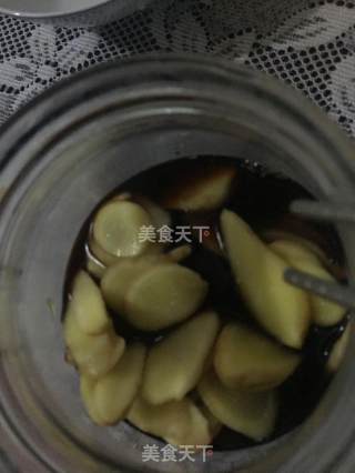 糖醋嫩姜的做法步骤：3