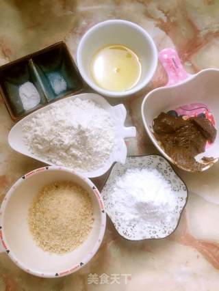 香甜酥脆的花生酥的做法步骤：1