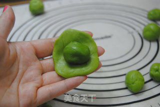 抹茶红豆酥饼的做法步骤：5