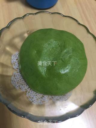 抹茶吐司布丁挞的做法步骤：2