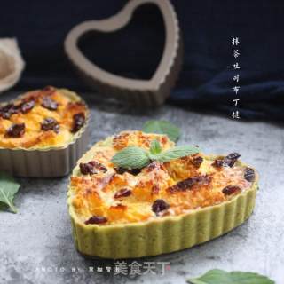抹茶吐司布丁挞的做法步骤：10
