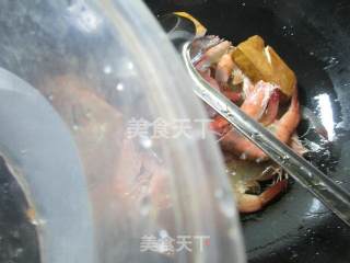 香干烧鲜虾的做法步骤：6