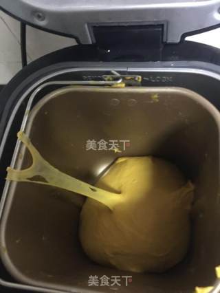 肉松南瓜面包的做法步骤：4