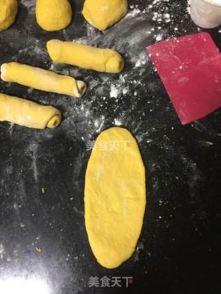 肉松南瓜面包的做法步骤：8