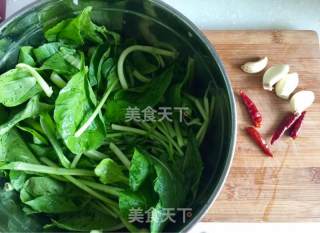 清炒菜心的做法步骤：2