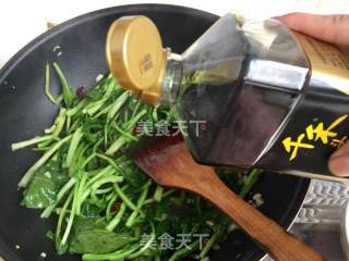 清炒菜心的做法步骤：6
