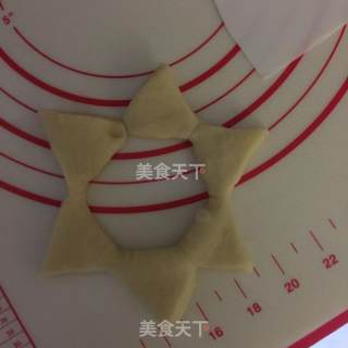 太阳花早餐面包圈的做法步骤：11