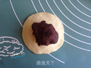 花辫豆沙面包的做法步骤：8