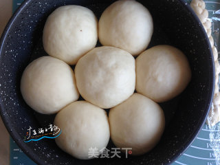 花辫豆沙面包的做法步骤：13