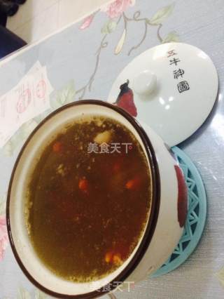 莲子猪心汤的做法步骤：4