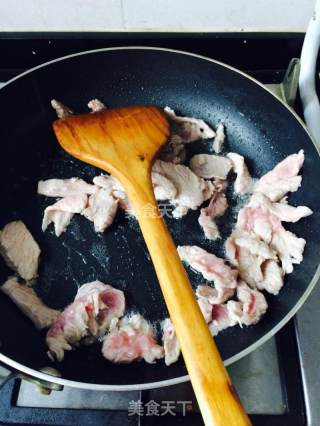 土豆肉片的做法步骤：2