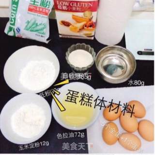 熊猫杯子蛋糕的做法步骤：1