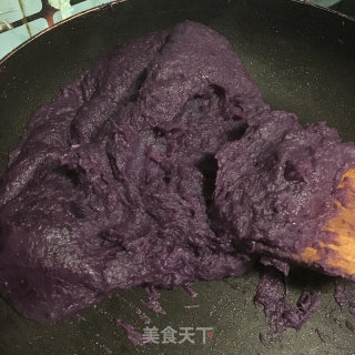 紫薯馅的做法步骤：9