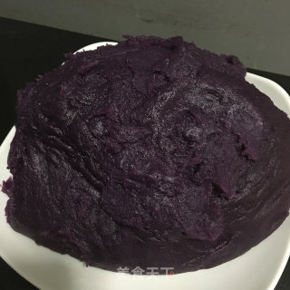 紫薯馅的做法步骤：11