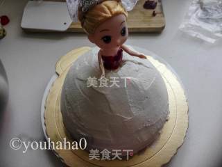 芭比公主蛋糕的做法步骤：15