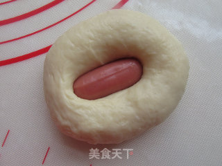 小肠仔面包的做法步骤：7