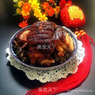 蒸扣肉的做法步骤：19