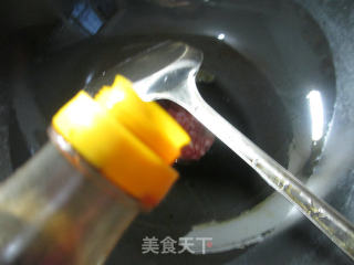 肉末萝卜干炒茭白的做法步骤：3