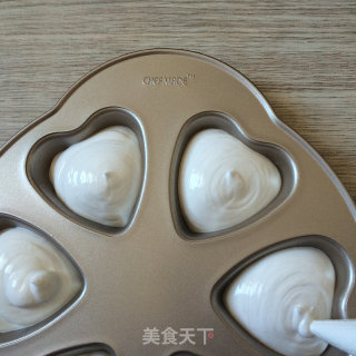 心型天使蛋糕的做法步骤：7