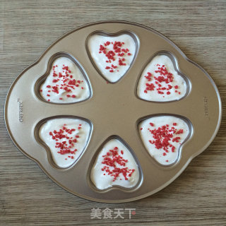 心型天使蛋糕的做法步骤：8