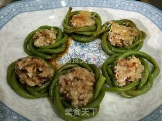 豆角卷肉饼的做法步骤：5