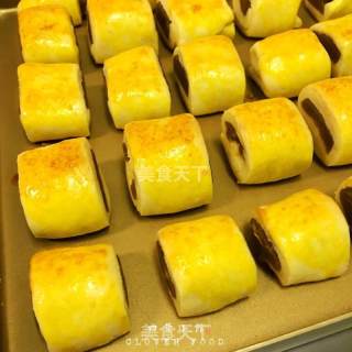 莲蓉手卷的做法步骤：9