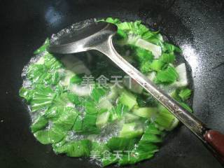 虾仁青菜面疙瘩的做法步骤：6