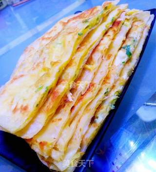 鸡蛋灌饼的做法步骤：16