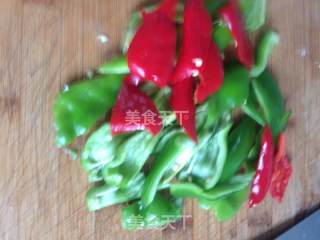 清炒有机花菜的做法步骤：3