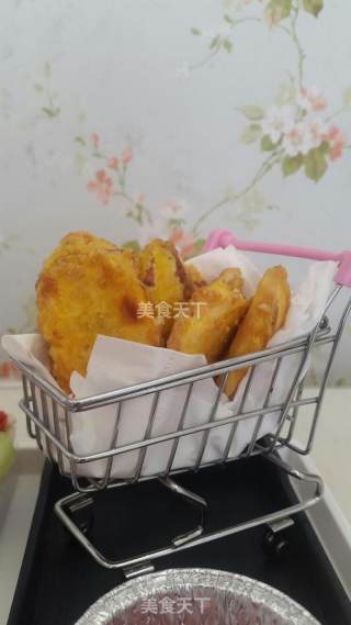 西式早餐炸鸡包的做法步骤：4