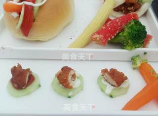 西式早餐炸鸡包的做法步骤：9