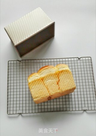 北海道中种吐司（450克）的做法步骤：16