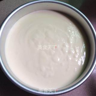 拉花轻奶酪蛋糕的做法步骤：9