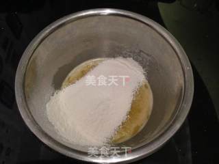 迷彩玛德琳蛋糕的做法步骤：2