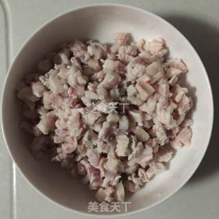 肉丁拌饭酱的做法步骤：4