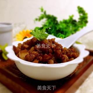 肉丁拌饭酱的做法步骤：11