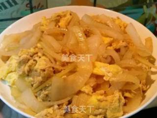 洋葱炒鸡蛋的做法步骤：12